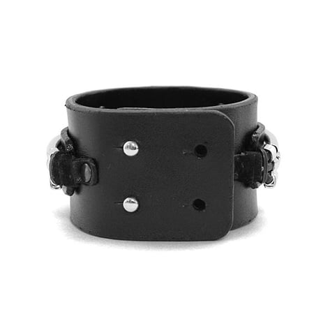 LAYERED TUBE leather bracelet