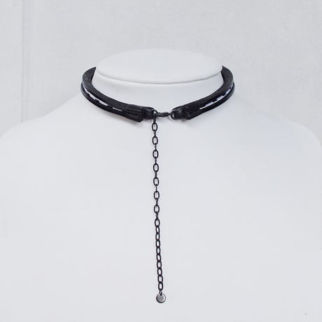PARACHUTE CODE & leather choker