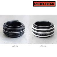 RUBBER CODE & leather bracelet