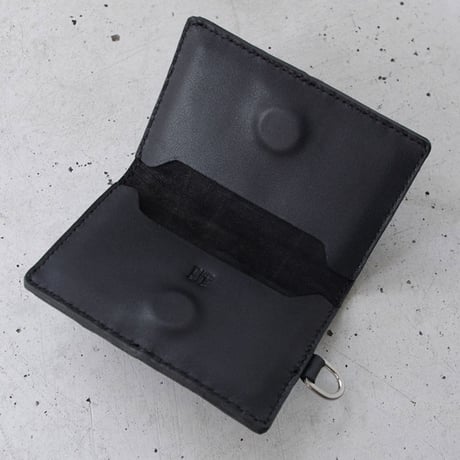 BI COLOR staple leather card case