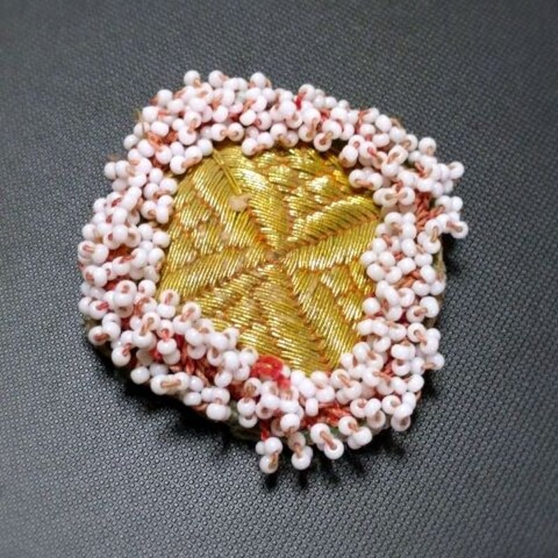アフガニスタン ビーズ刺繍ワッペン《B》リメイク等に | KAroba
