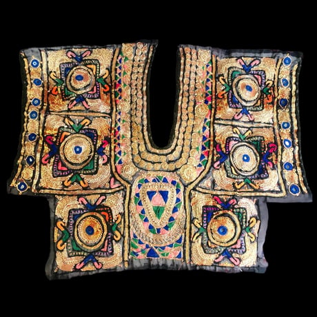 Zari刺繍 ドレスヨーク《zdy1》 Banjara Vintage