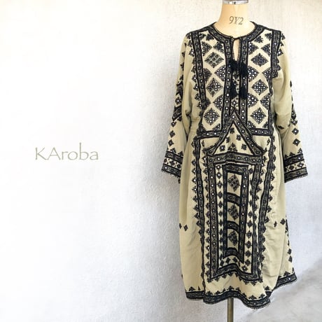 バロチドレス 古着 vintage アメリカ古着 VINTAGE パキスタン刺繍 バロチワンピース ドレス