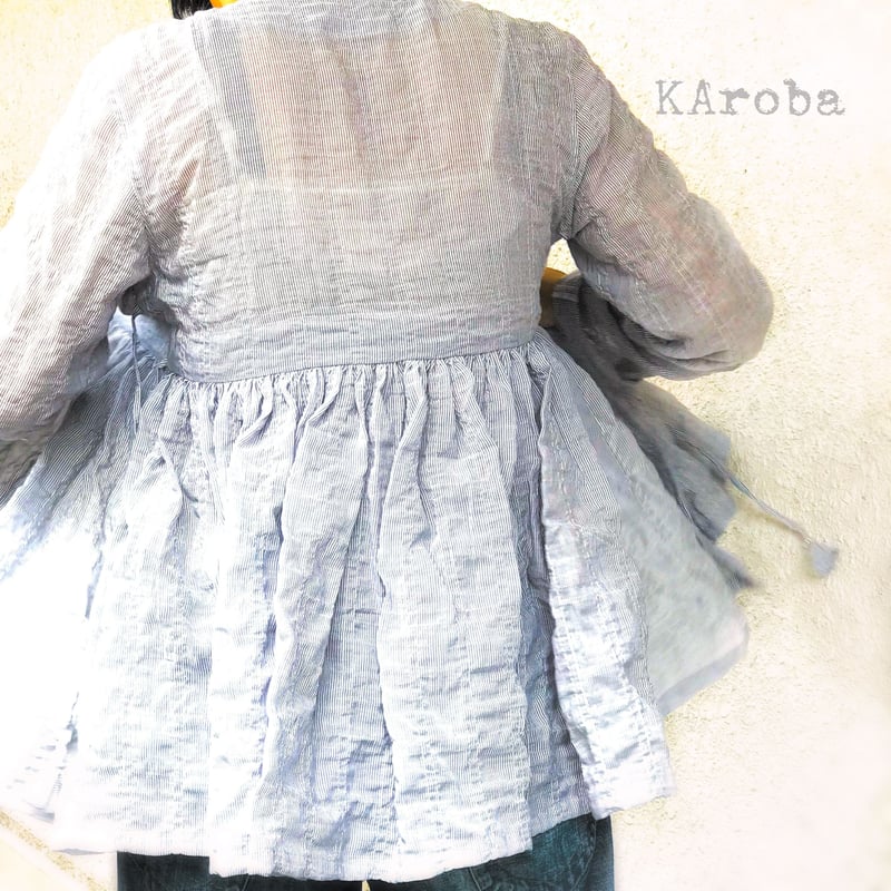 チャンルー CHAN LUU 刺繍絹カシュクールブラウス/ラバリジャケット/ ラバリブラウスジャケット オリジナルタイプ/カシュクール