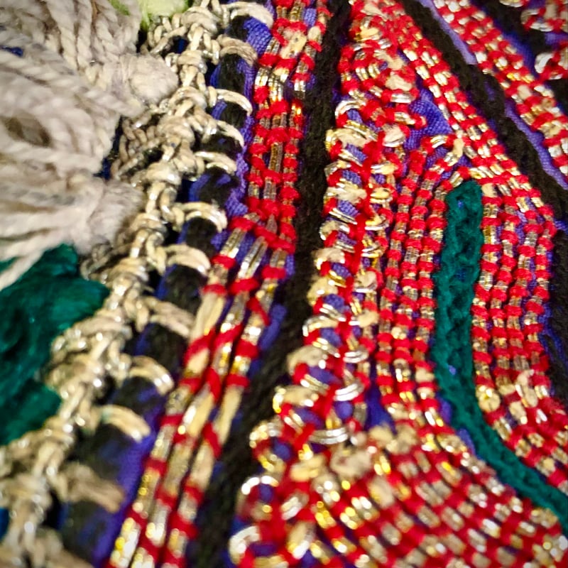 ザリ刺繍 ドレスヨーク《zdy2》Banjara Vintage | KAroba ザリ刺繍 ドレスヨーク《zdy2》Banjara Vintage | KAroba