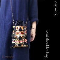 1点物 Zari刺繍2wayミニショルダーバッグ《ey5a》