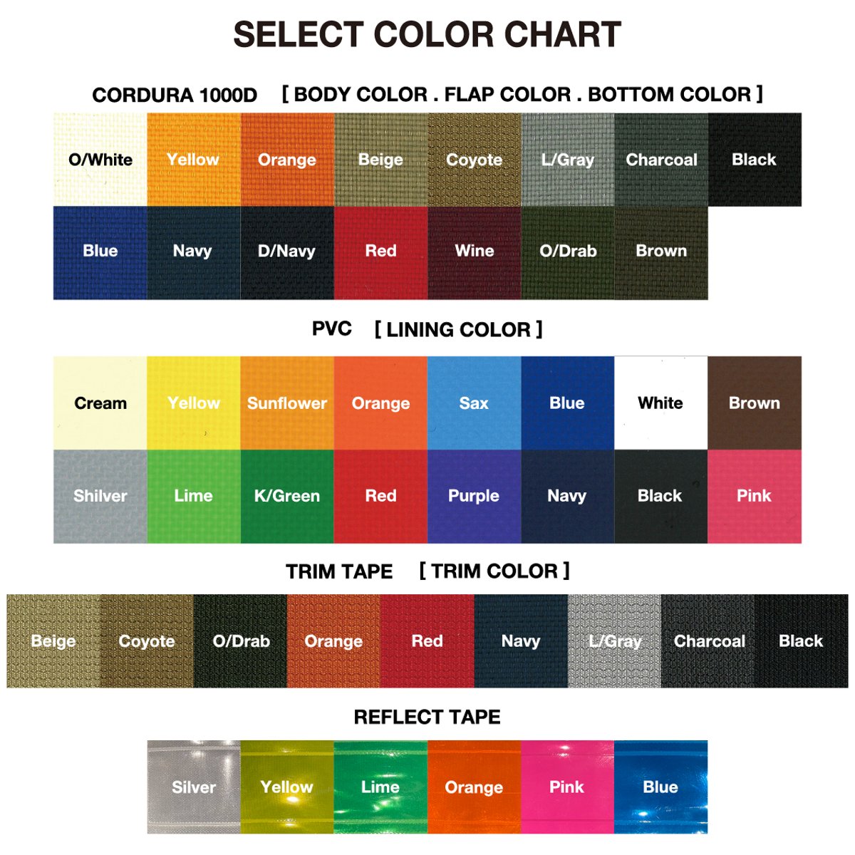 CUSTOM COLOR ORDER | CRANK TOKYO WEB STORE