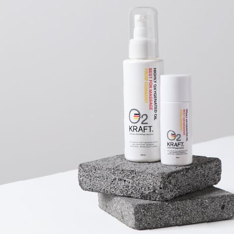 高濃度酸素を含んだマッサージオイル「O2クラフト」100ml