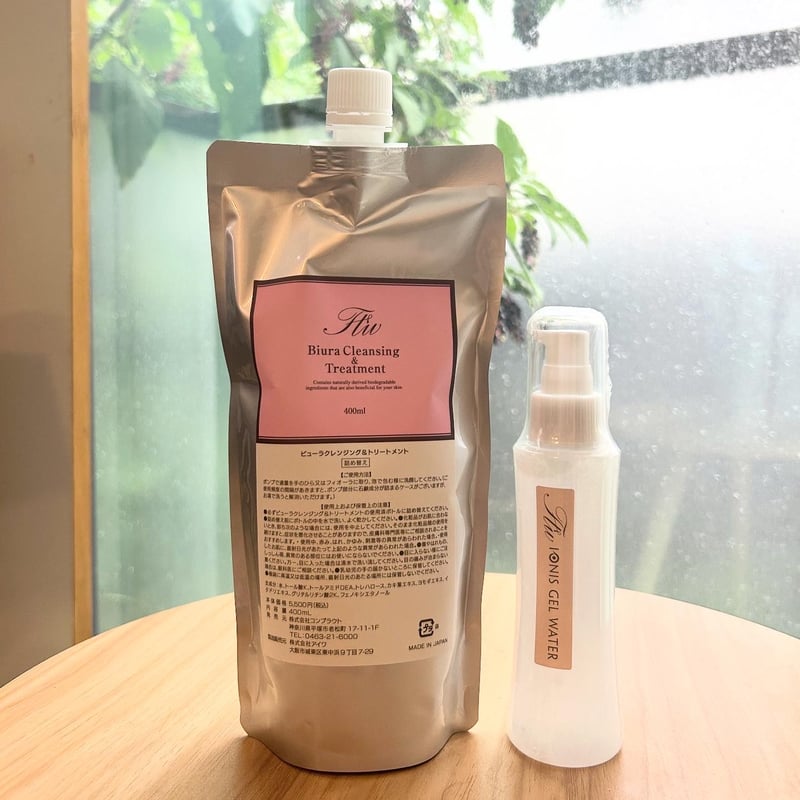 ビューラクレンジング&トリートメント、イオニスジェルウォーター 詰替用ビューラークレンジング＆トリートメント&イオニスジェル