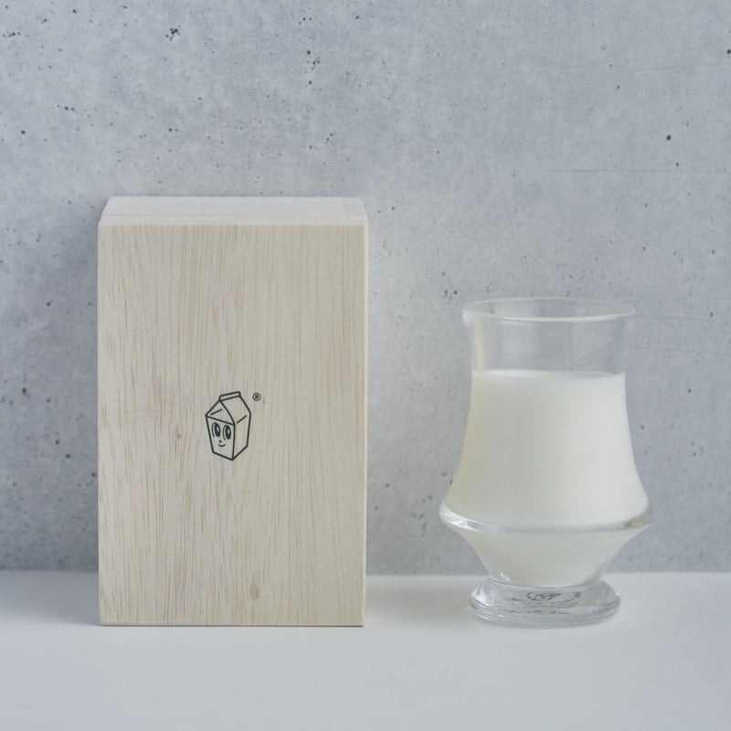 田島硝子 製】スペシャリティミルクグラス 牛乳専用グラス ミ器