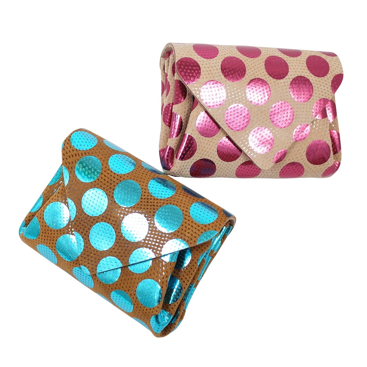 ドットレザーミニウォレット 【Dot Leather Mini Wallet