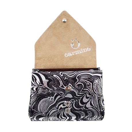 レザーミニウォレットマーブル【Leather Mini Wallet Marble】