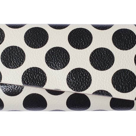 キーパスケースクリアドット ストラップ付き  【Key Passcase Clear Dot with Strap】