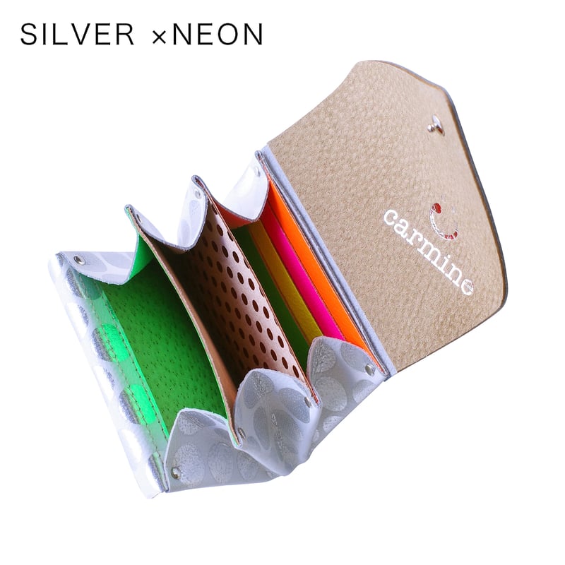 レザーミニウォレット クリアドット 【Leather Mini Wallet