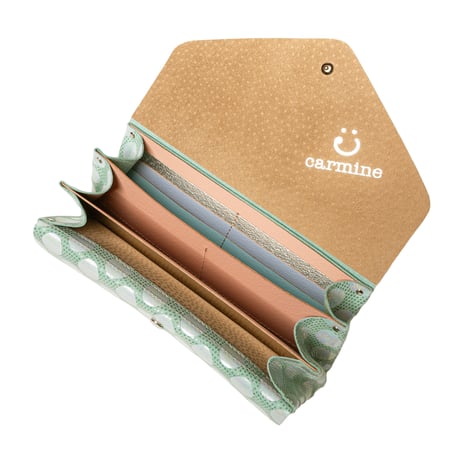 レザーロングウォレット/ミニウォレット ドット シェル【Leather Long Wallet/Mini Wallet Dot Shell】