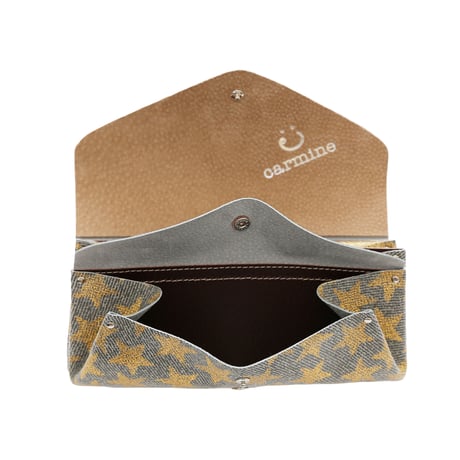 レザー ロングウォレット スター 【Leather Long Wallet Star】