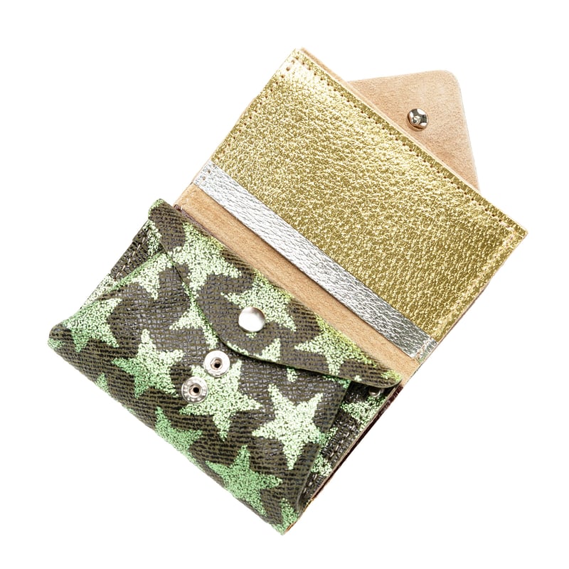 M0013327-001 STARS スター コンパクト ウォレット 財布 コンパクトウォレットスター 【Compact Wallet Star 】 | carmine