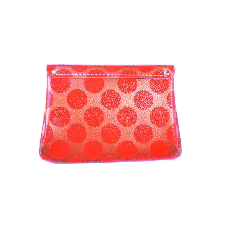 carmine レザーミニウォレット クリアドット レザーミニウォレット クリアドット 【Leather Mini Wallet