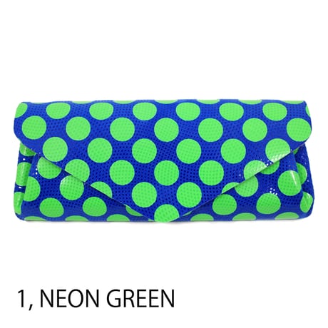 ドットレザー ロングウォレット ネオンカラー 【Dot Leather Long Wallet NeonColor】