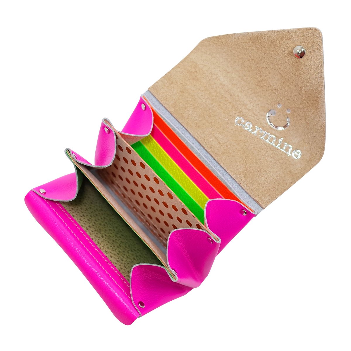 ビビッドレザー ミニウォレット 【Vivid Leather Mini Wallet 】 | ビビッドレザー ミニウォレット 【Vivid Leather Mini Wallet 】 |