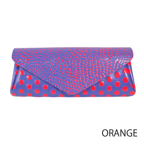 レザーロングウォレット バード ネオンカラー【Leather Long Wallet Bird Neon Color】