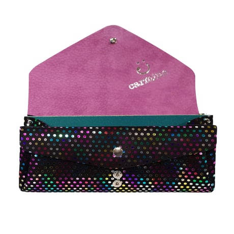 レザーロングウォレット プチドット【 Leather Long Wallet Petit Dot】