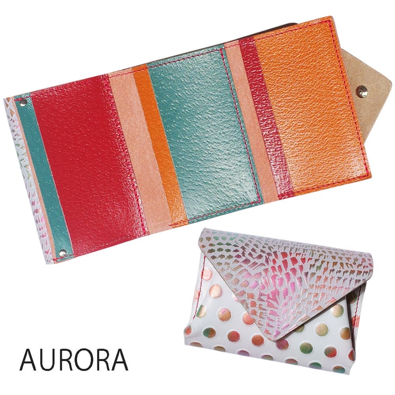 半額以下‼︎carmine ミニウォレット・バート［オーロラ］ 楽天市場】【正規販売店】カーマイン 財布 carmine レザーミニ