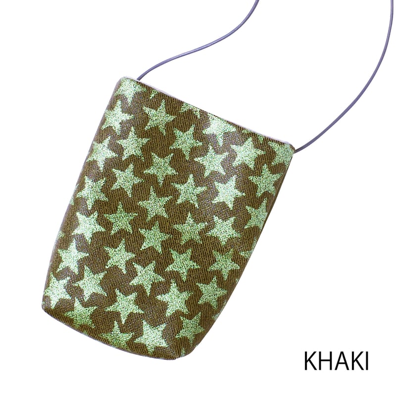 レザーミニショルダー スター 【Leather Mini Crossbody Bag Star