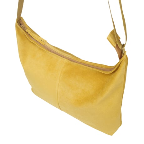 洗えるレザーサコッシュ 【 Washable Leather  Crossbody Bag】