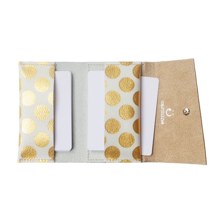 レザーカードケース クリアドット【Leather Card Case Clear Dot】