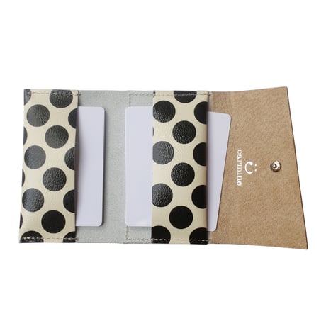 レザーカードケース クリアドット【Leather Card Case Clear Dot】