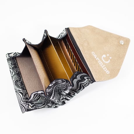 レザーミニウォレットマーブル【Leather Mini Wallet Marble】