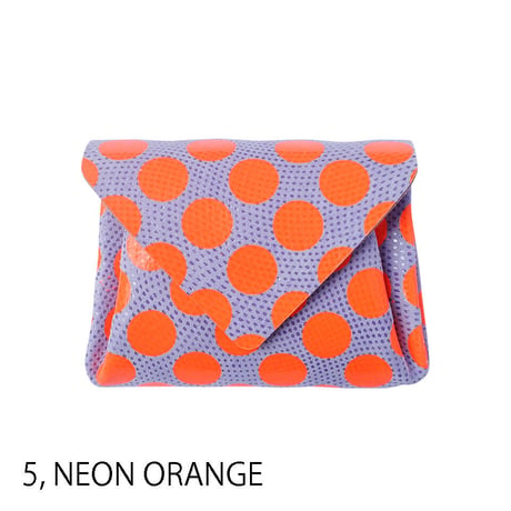 ドットレザー ミニウォレット ネオンカラー 【Dot Leather Mini Wallet NeonColor】