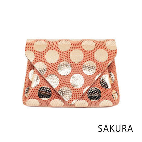 ドットレザーミニウォレット 【Dot Leather Mini Wallet】