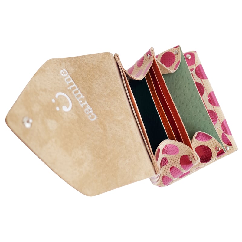 ドットレザーミニウォレット 【Dot Leather Mini Wallet