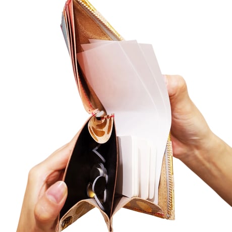 ワンウォレット クリアドット ダブル【One Wallet Clear Dot Double】