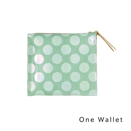 ワンウォレット/コンパクトウォレット ドット シェル【One Wallet/Compact Wallet Dot Shell】