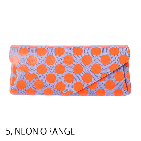 ドットレザー ロングウォレット ネオンカラー 【Dot Leather Long Wallet NeonColor】