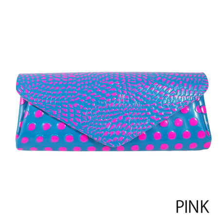 レザーロングウォレット バード ネオンカラー【Leather Long Wallet Bird Neon Color】