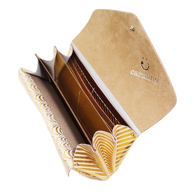 レザーロングウォレット鯉【Leather Long Wallet Koi】 | carmine