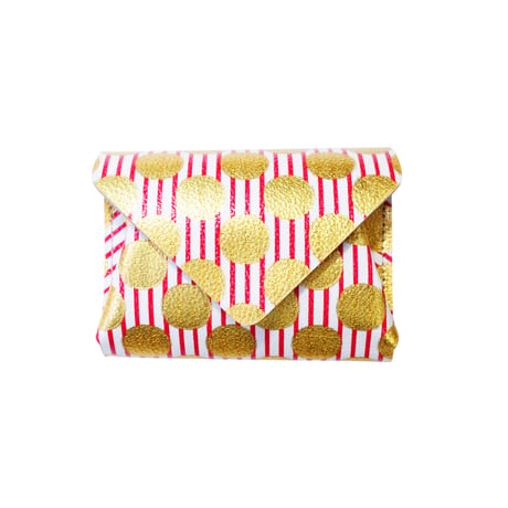 コンパクトウォレット コトブキ 【Compact Wallet Clear Dot Kotobuki】