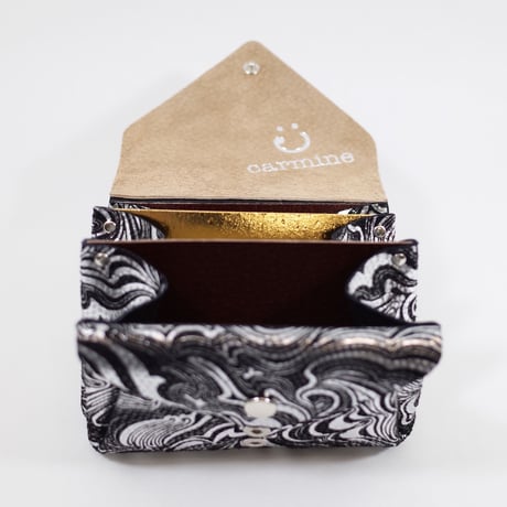 レザーミニウォレットマーブル【Leather Mini Wallet Marble】