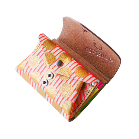 コンパクトウォレット コトブキ 【Compact Wallet Clear Dot Kotobuki】