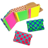 コンパクトウォレットネオンドット 【Compact Wallet  Neon Dot  】