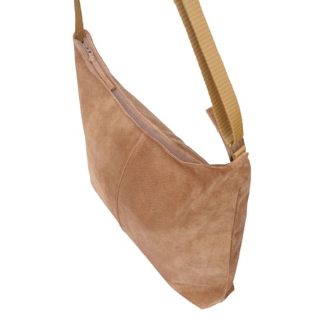 洗えるレザーサコッシュ 【 Washable Leather  Crossbody Bag】