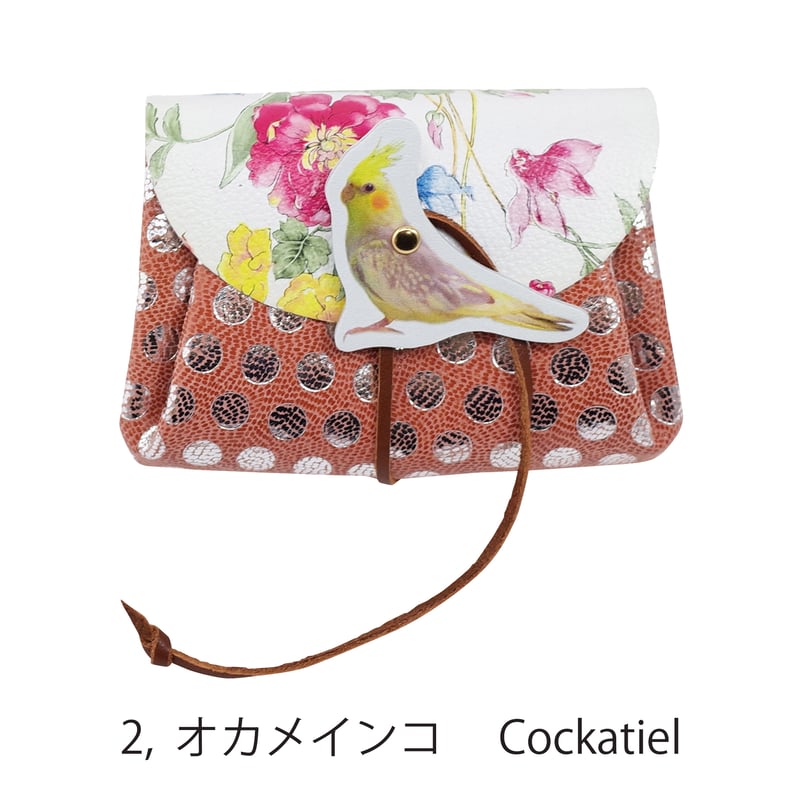 カスタマイズオーダー！レザーミニウォレット アニマル【Leather Mini