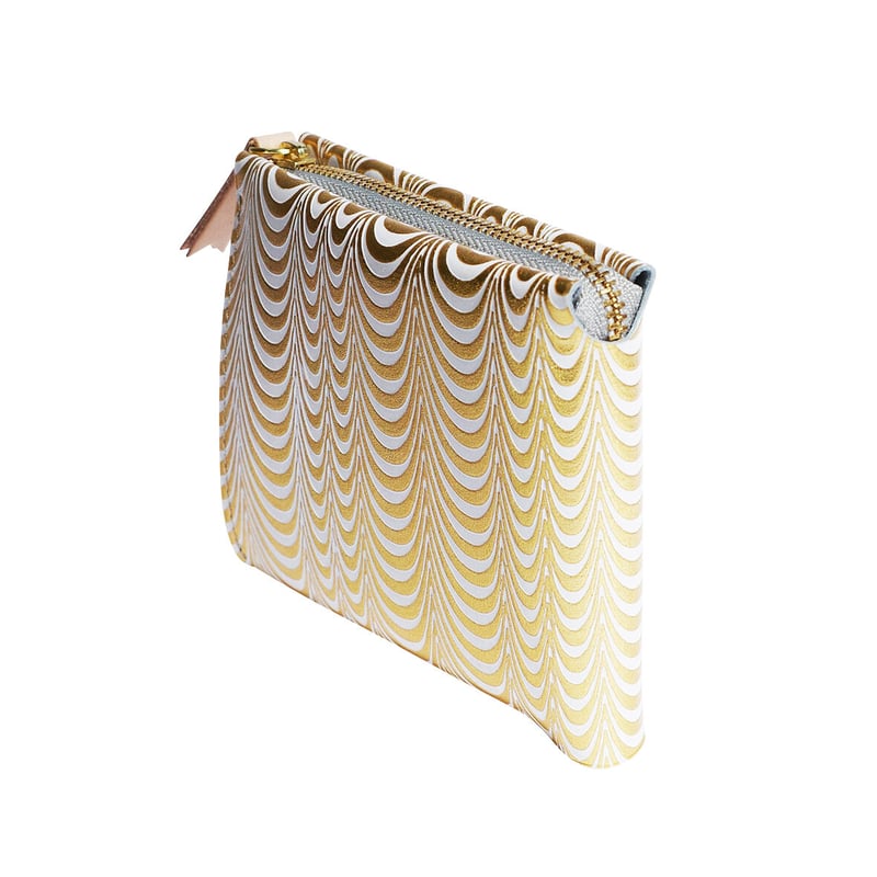 carmine ゴールドストライプ クラッチ財布〜鯉〜 Carmine（カーマイン