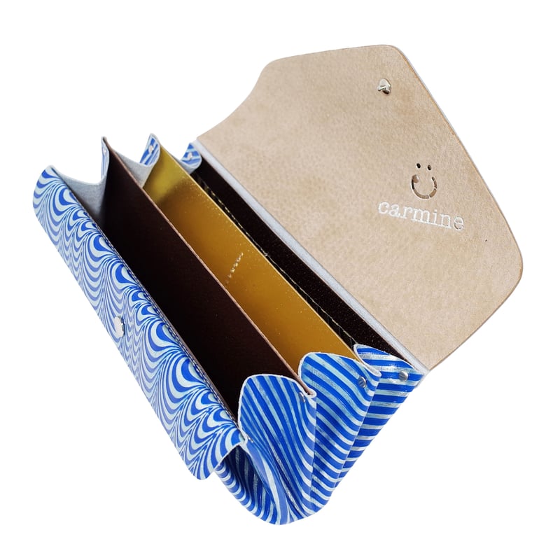 レザーロングウォレット鯉【Leather Long Wallet Koi】 | carmine