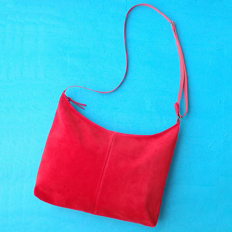 洗えるレザーサコッシュ 【 Washable Leather  Crossbody Bag】