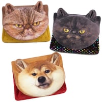 アニマルフェイスミニウォレット【Animal Face Mini Wallet】